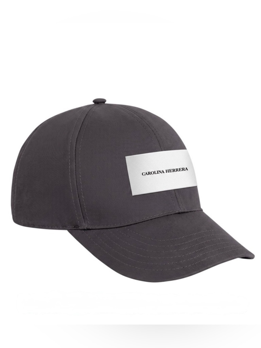 Carolina Herrera Taupe Baseball Cap with White Logo Patch NWT Unisex - Picture 6 of 9